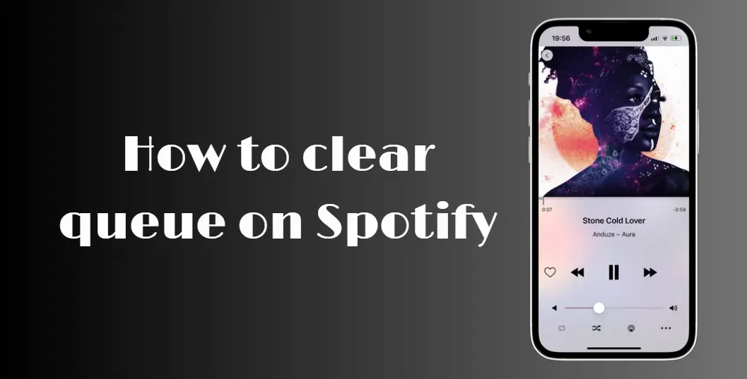How to clear queue on Spotify