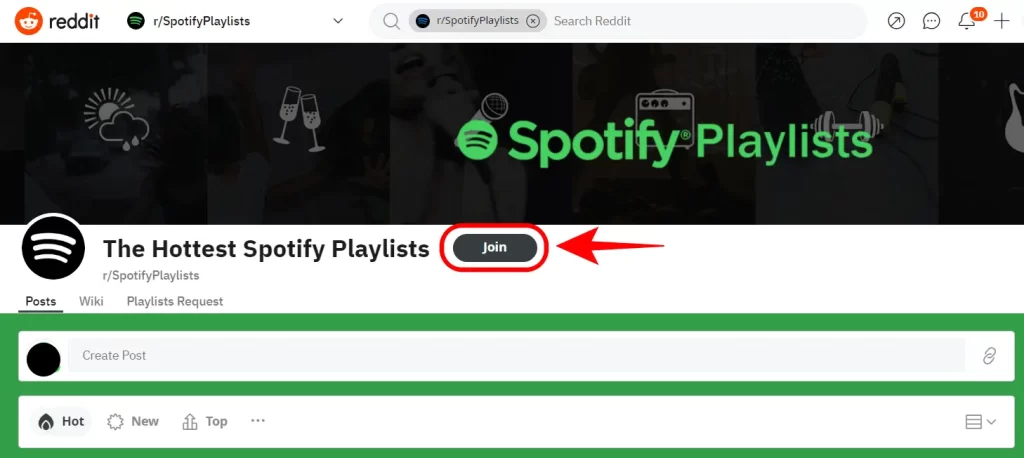 Join Spotify Playlists Community on Reddit