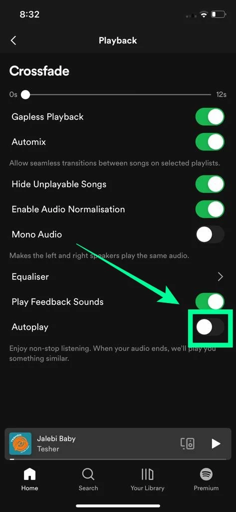 Disable Spotify AutoPlay on Mobile