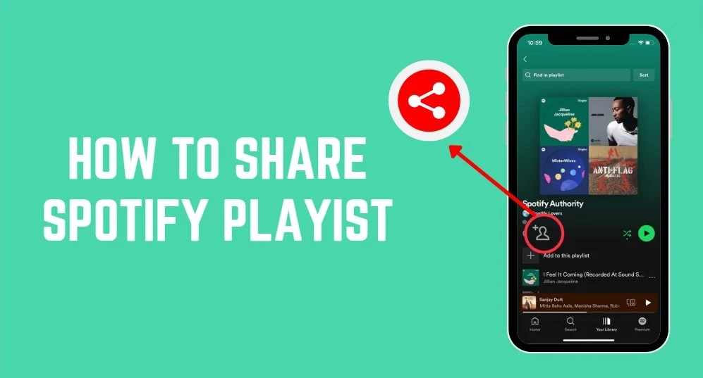 How to share Spotify Playlist