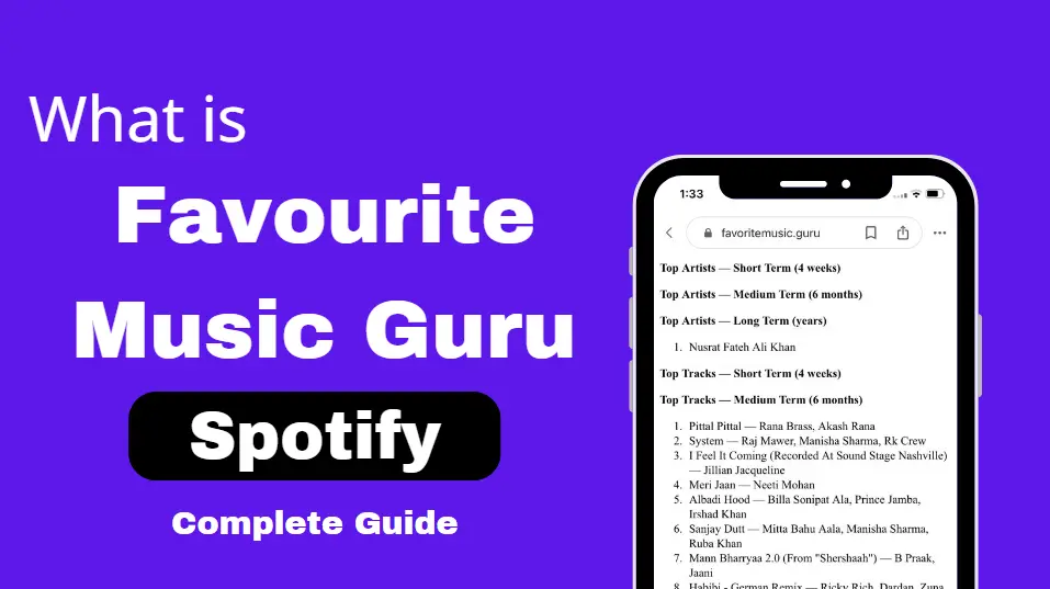 Favourite Music Guru Spotify