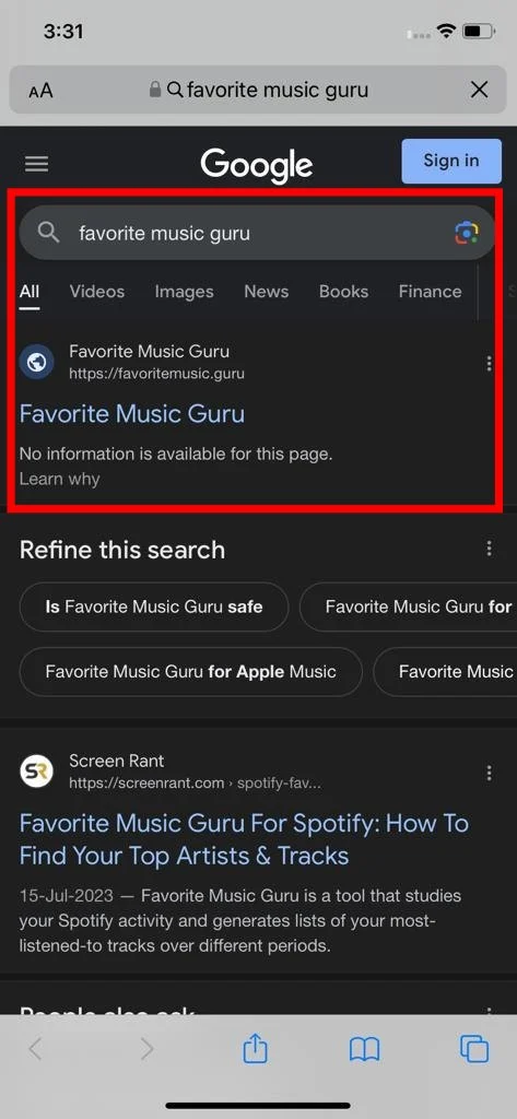 Visit favorite Music Guru website