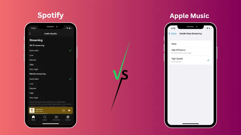 Apple Music vs Spotify Sound Quality
